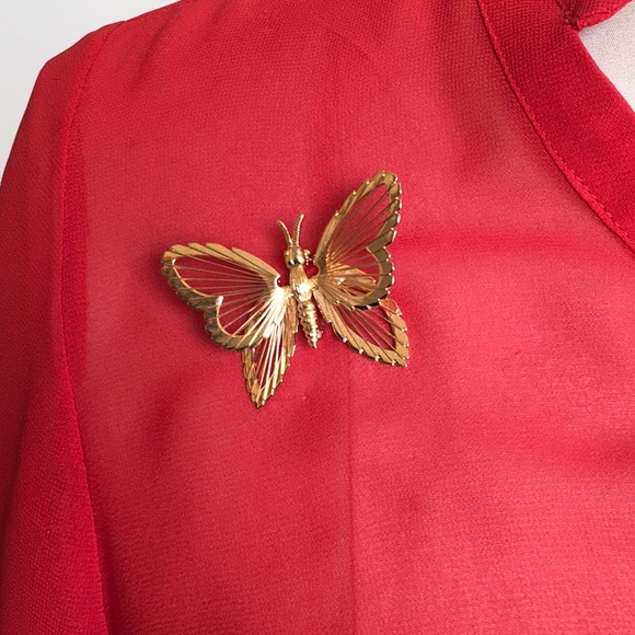 Monet Jewelry - Beautiful vintage Monet Butterfly Brooch.